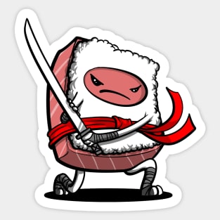 Sushi Samurai Ninja Sticker